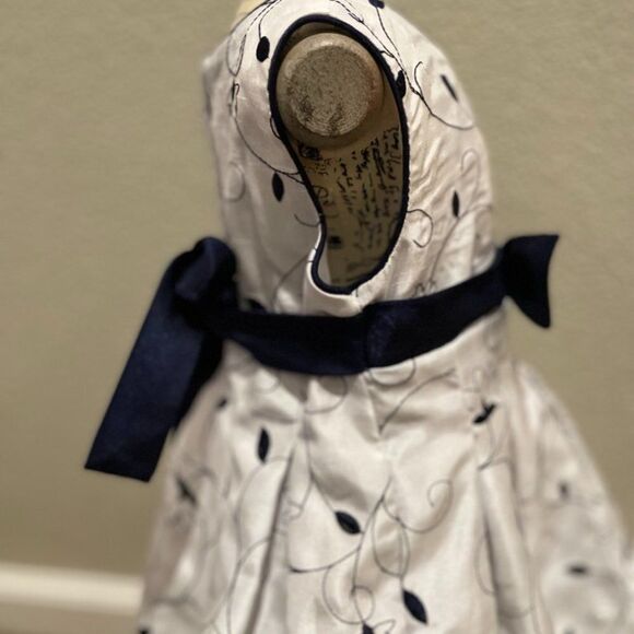 Jenny & Me White and Black Toddler Formal Dress Size 2T - Picture 5 of 7